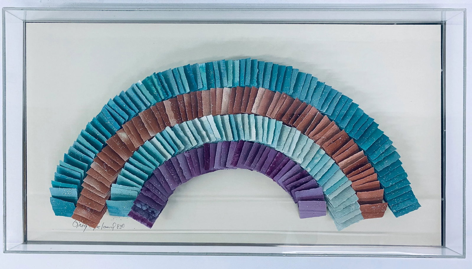 Greg Copeland Dimensional Wall Art Sculpture, 1980s - 10
