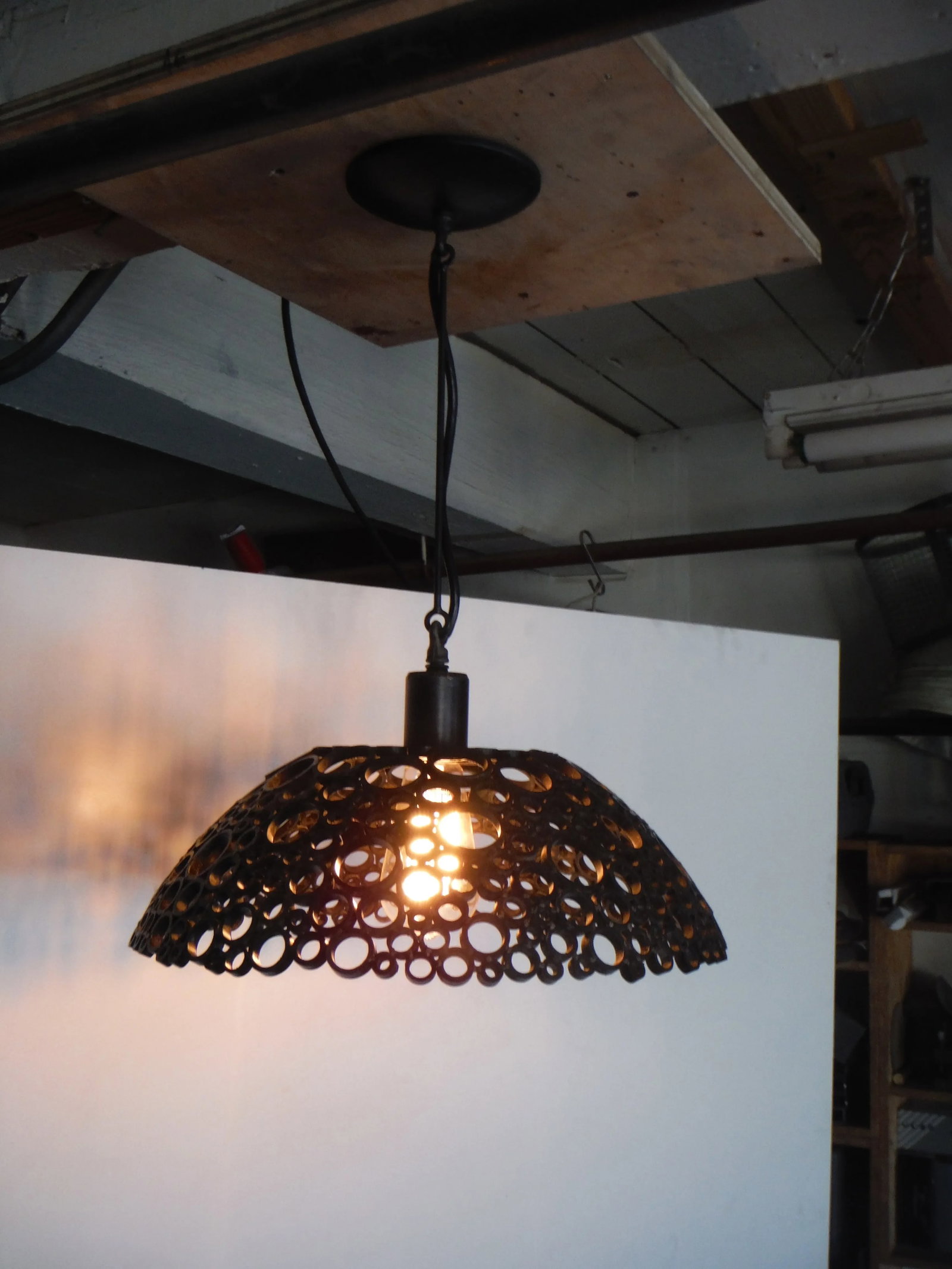 Contemporary Steel Pendant Light - 2