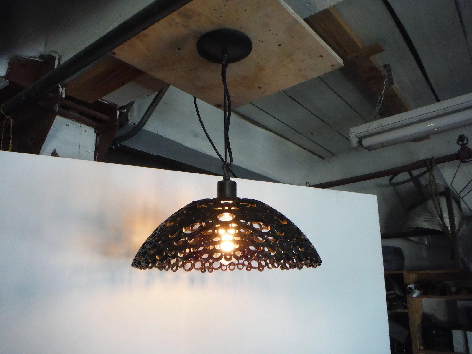 Contemporary Steel Pendant Light - 4