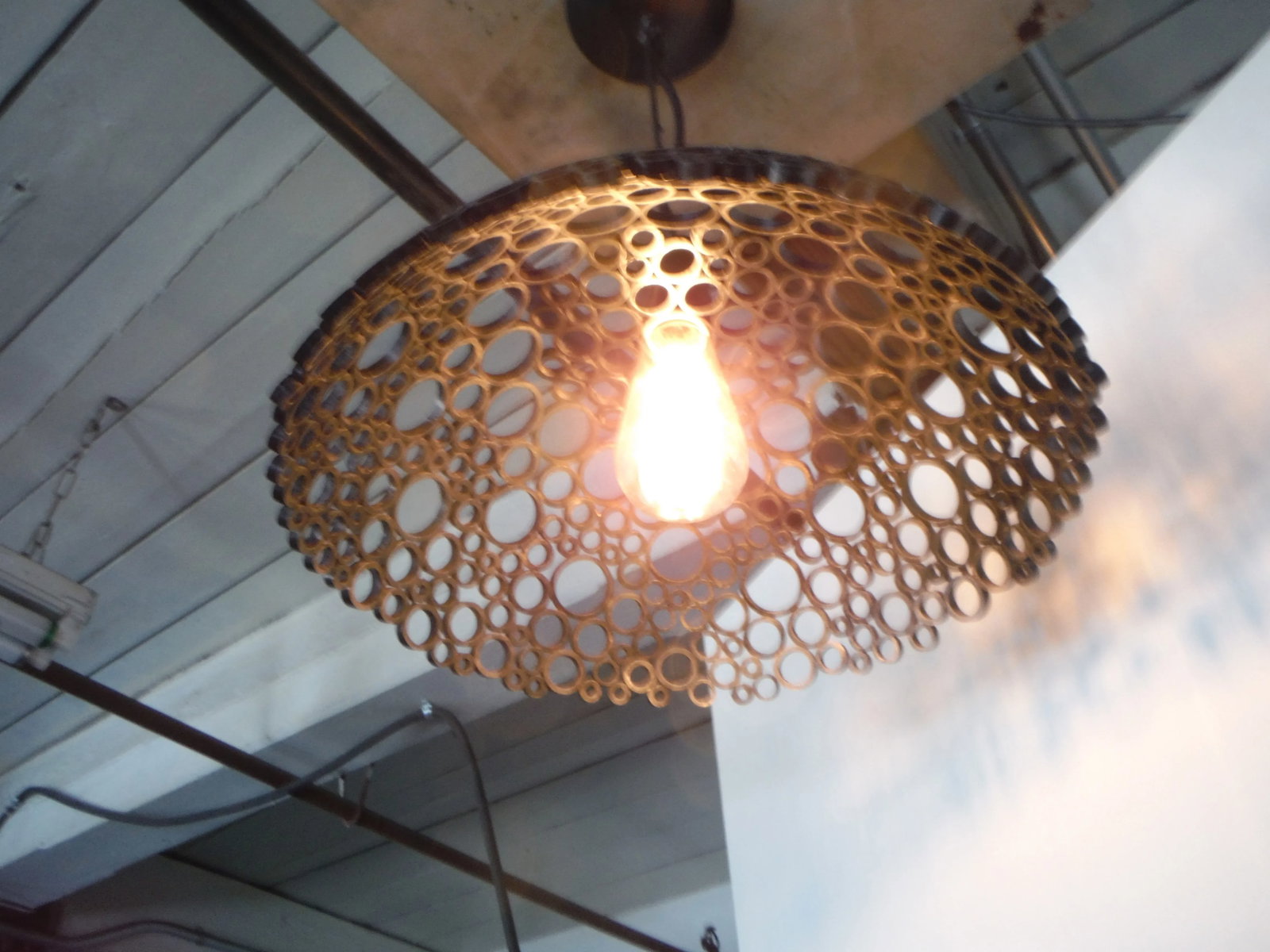 Contemporary Steel Pendant Light - 5