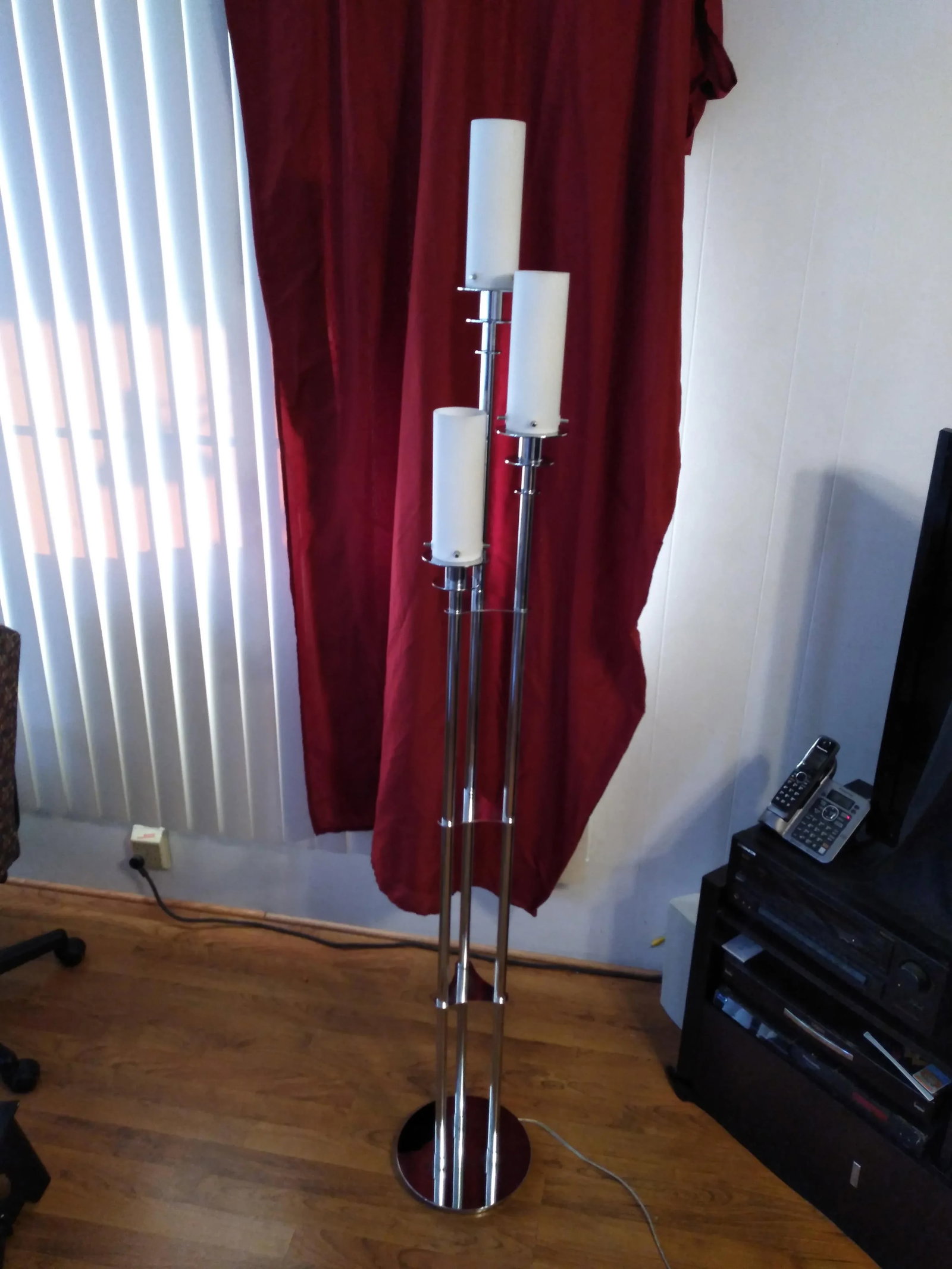 1980s Mid Century Style Three Arm Floor Lamp - 12