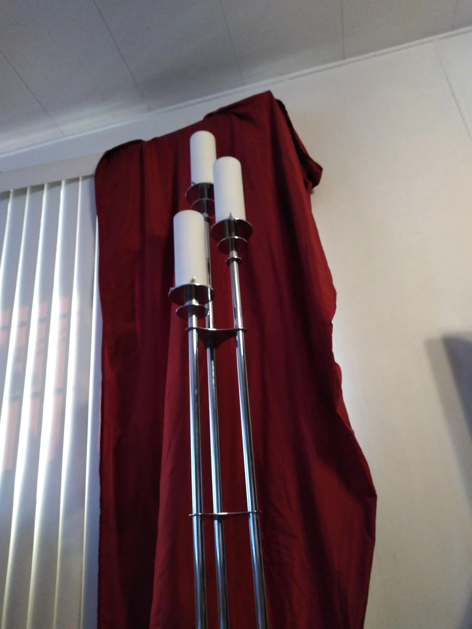 1980s Mid Century Style Three Arm Floor Lamp - 6