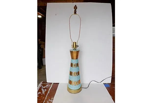 Mid Century Ceramic Table Lamp - 2