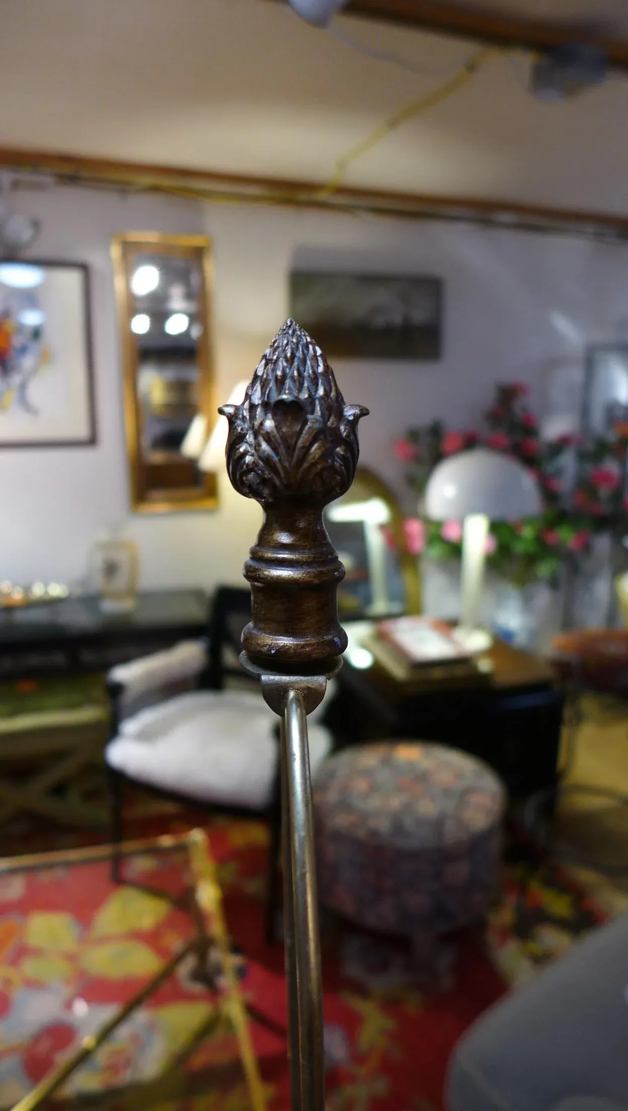 Mid Century Ceramic Table Lamp - 4
