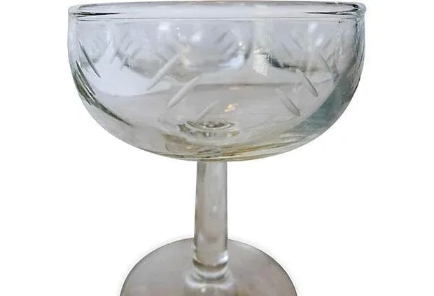 Art Deco Style Barware - Set of 6 Glasses - 4