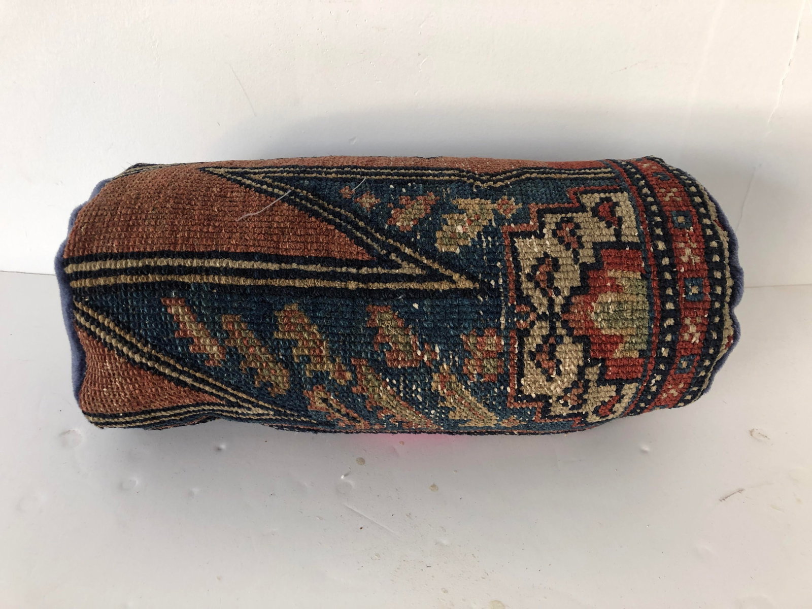 Antique Persian Rug Bolster Pillow Saliha by Design - 6