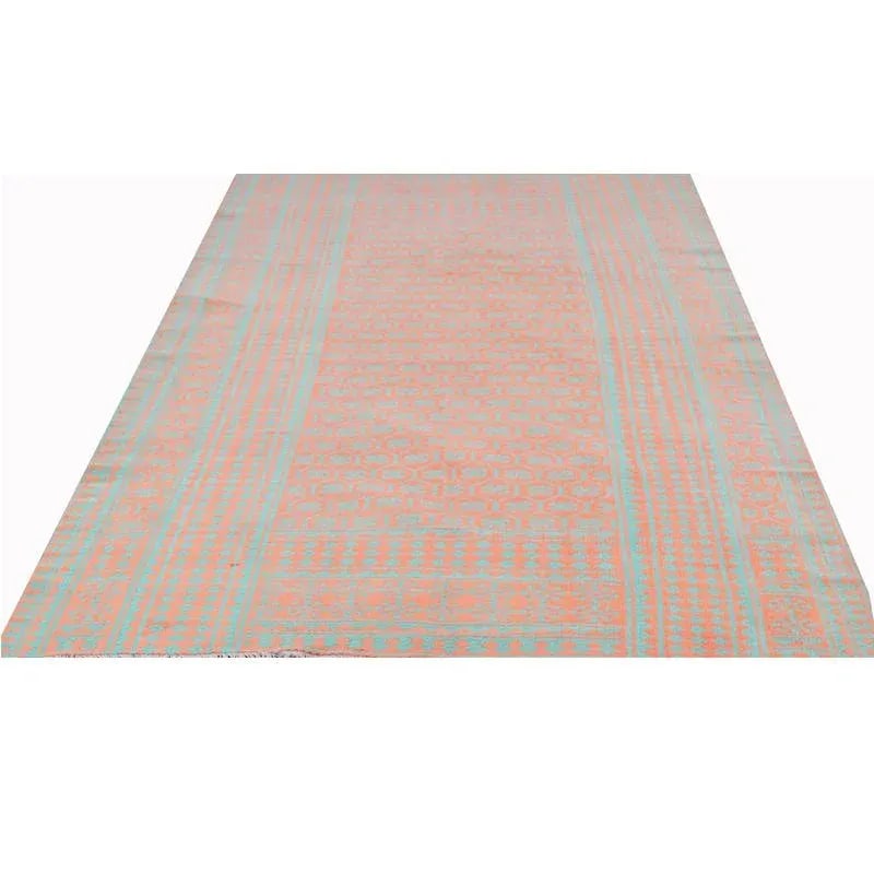 Handwoven Vintage Scandinavian Style Kilim Rug - 5'4'' * 8'10'' - 2