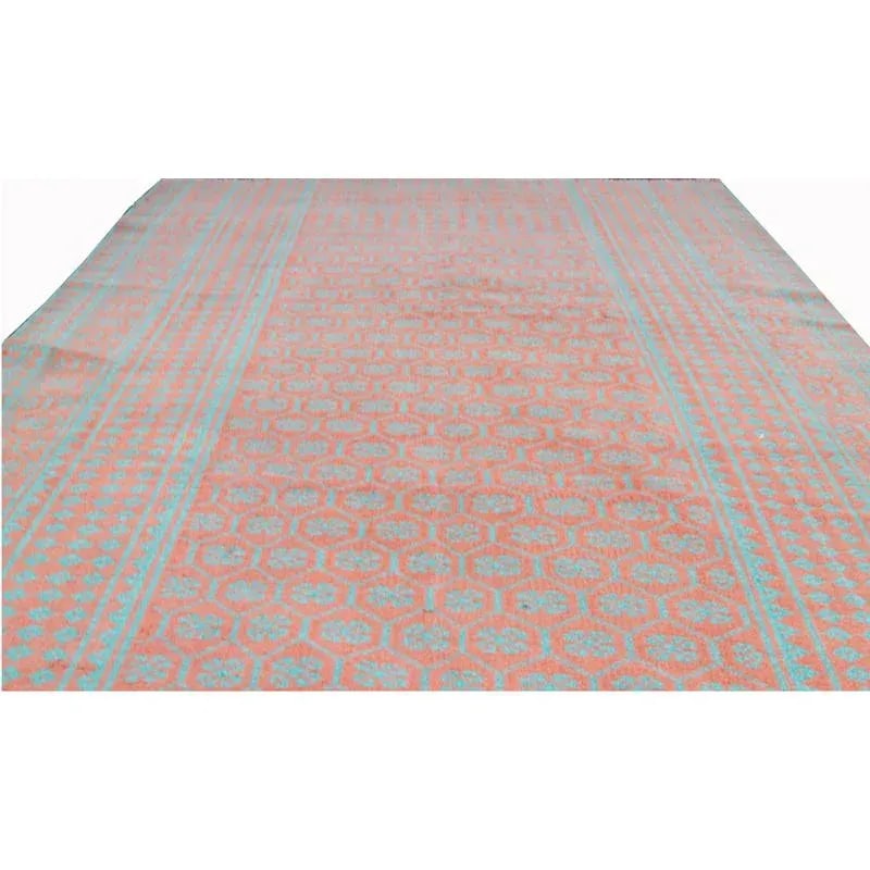 Handwoven Vintage Scandinavian Style Kilim Rug - 5'4'' * 8'10'' - 6