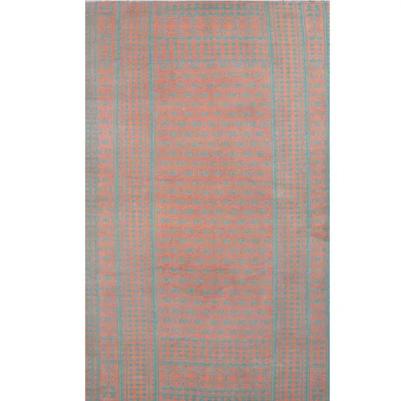 Handwoven Vintage Scandinavian Style Kilim Rug - 5'4'' * 8'10'' - 8