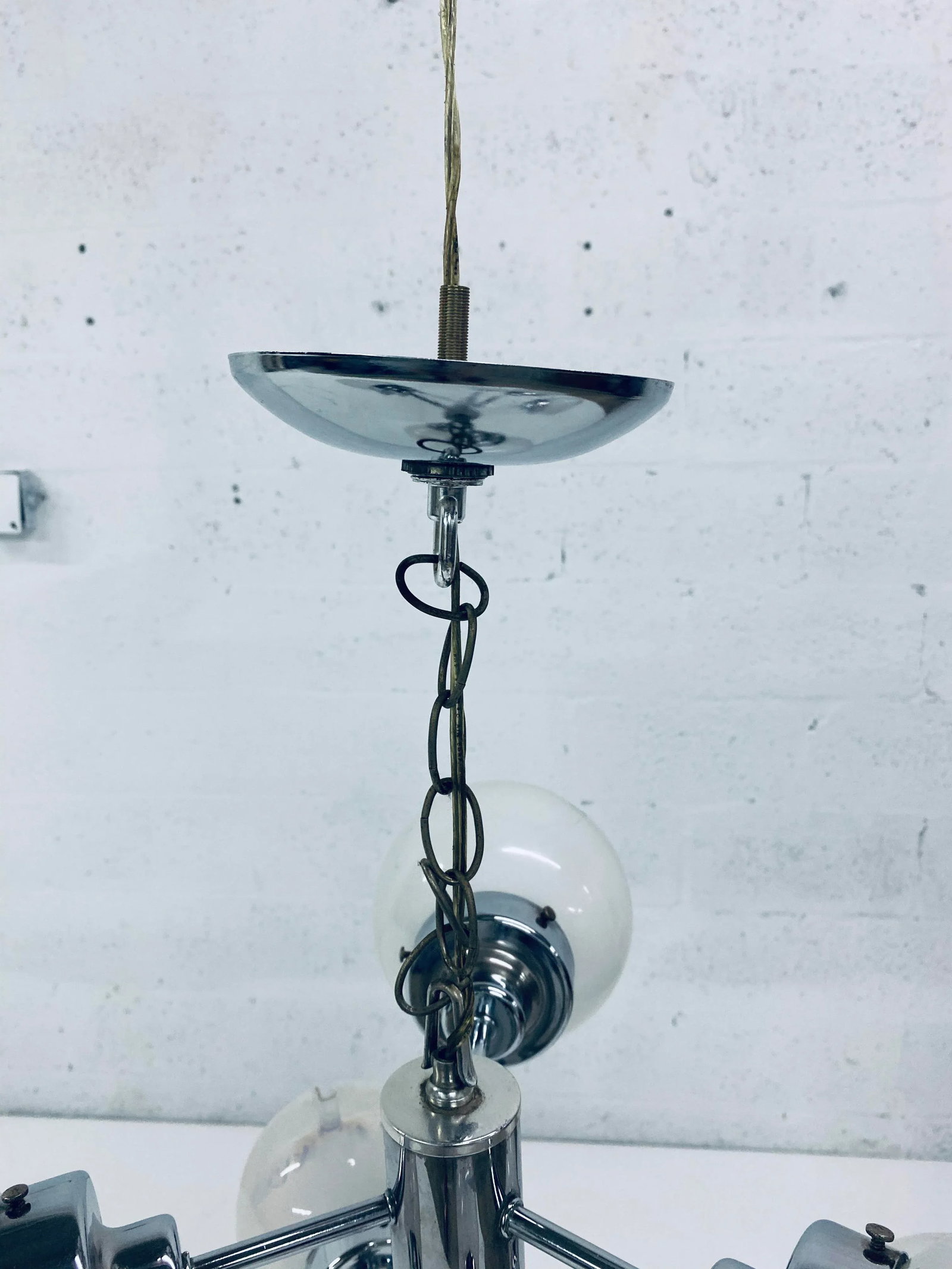 Mid-Century Modern Mazzega Seven Arm Murano Glass Chandelier - 11