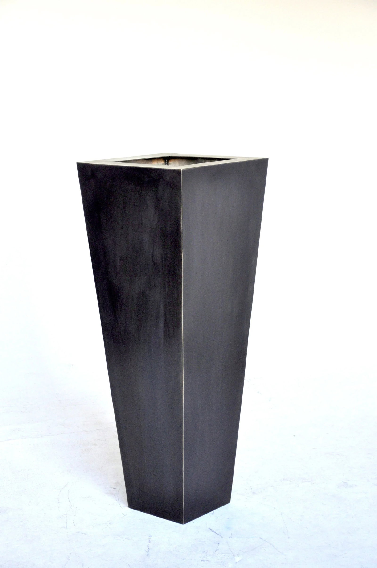 Giant Pyramid Steel Box Planter - 2