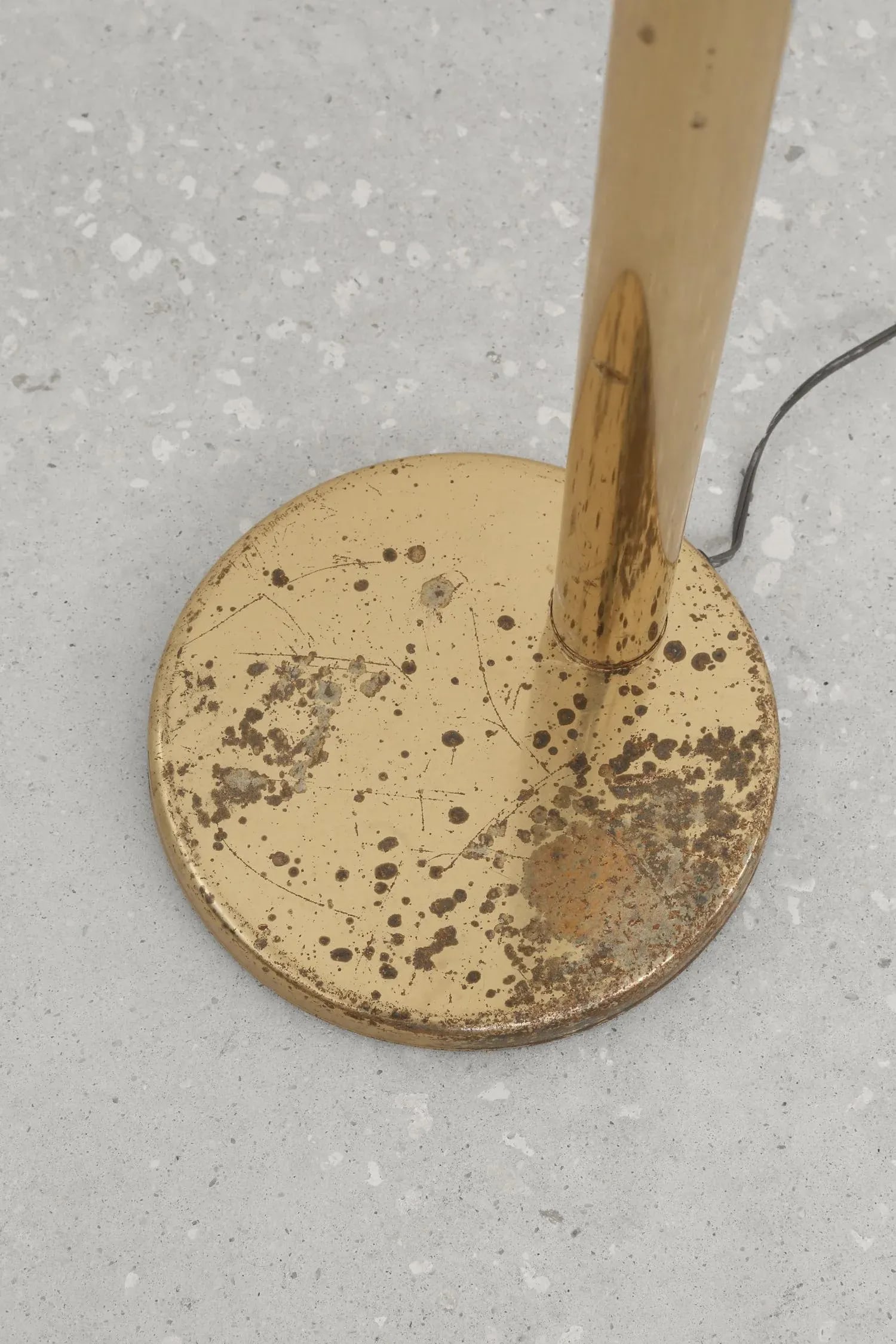 1970s Rainbow Brass Floor Lamp - 4