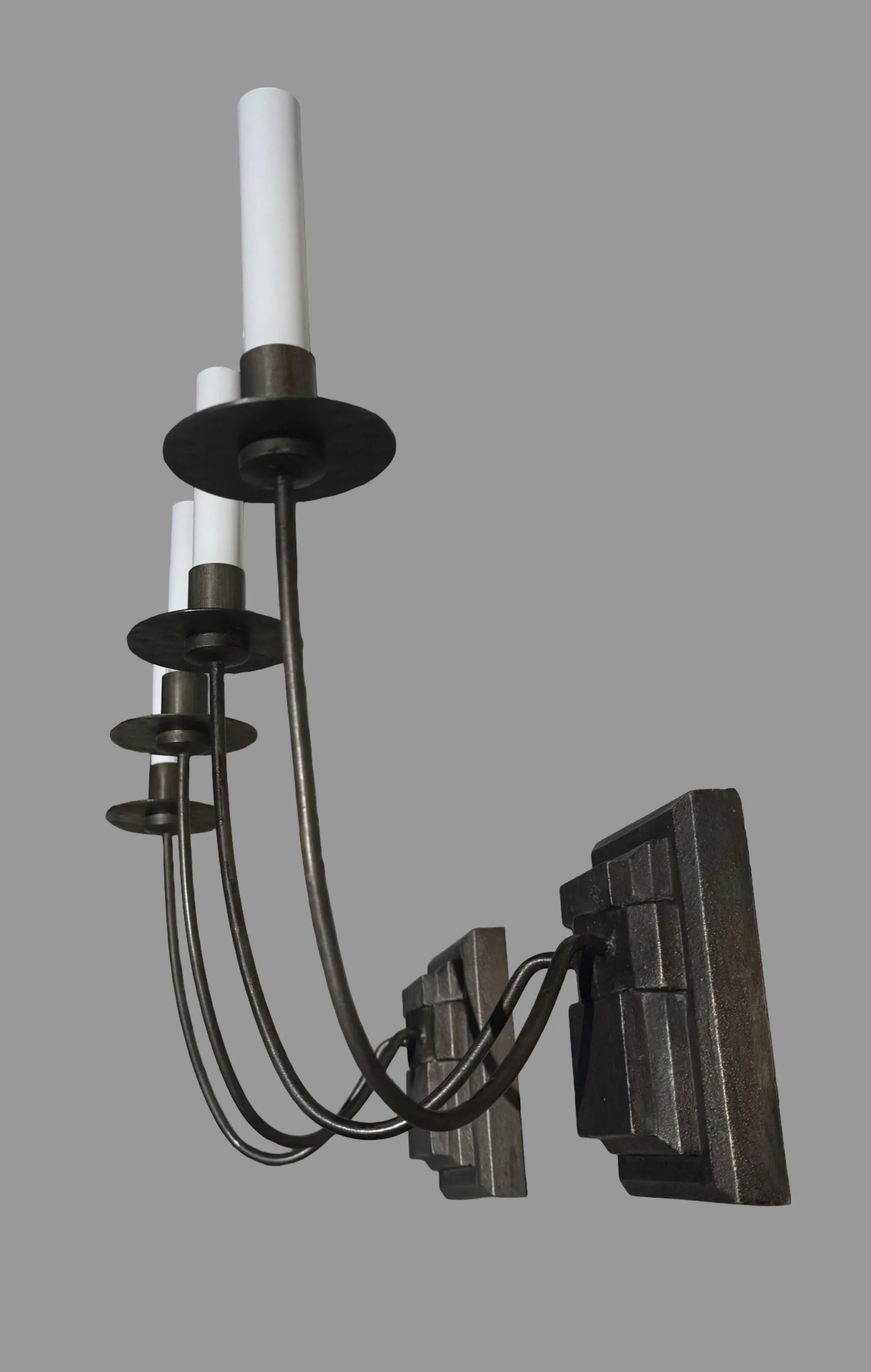 Thomas O' Brien for Visual Comforts Double Arm Wall Light Sconce- A Pair - 4