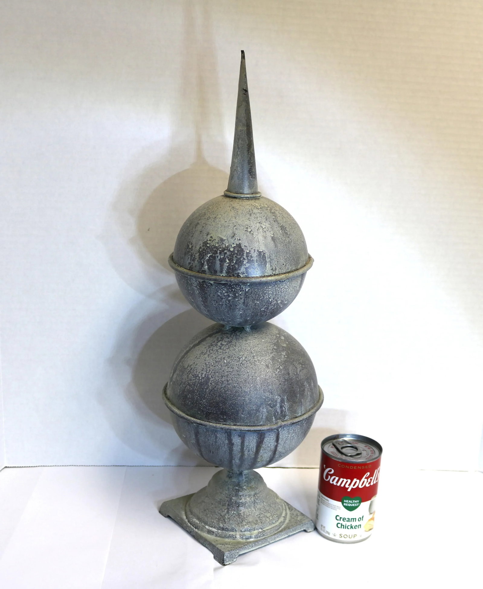 Late 20th Century Architectural Metal Garden Finial - 2