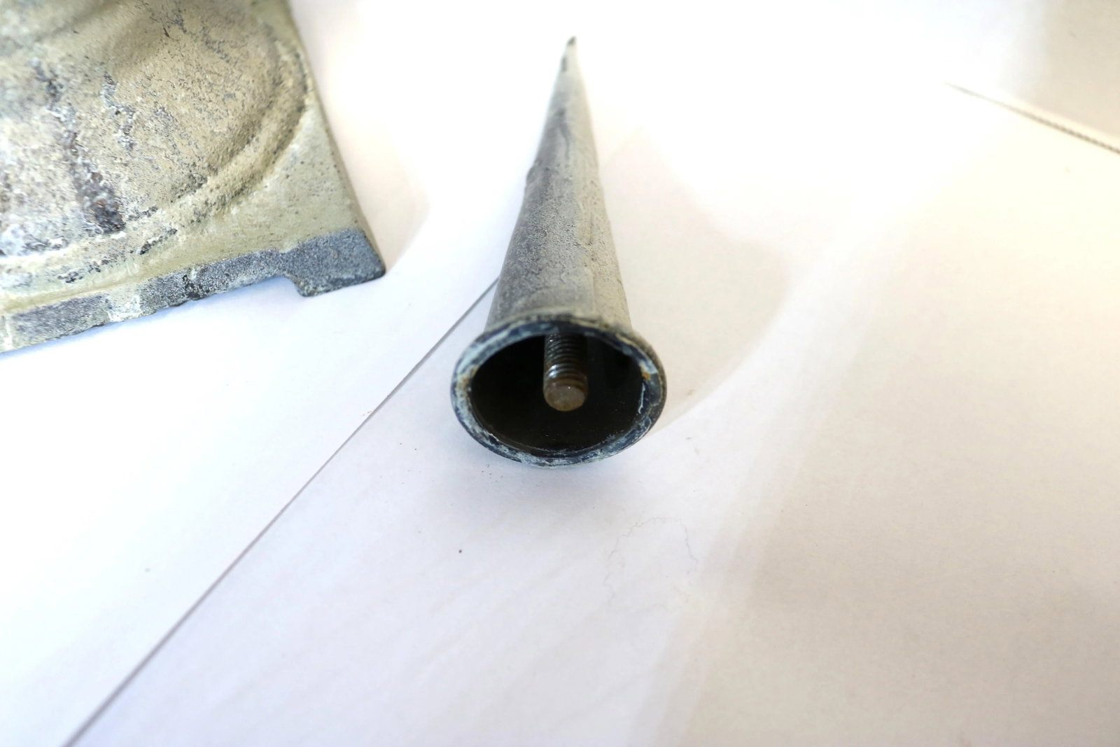Late 20th Century Architectural Metal Garden Finial - 6