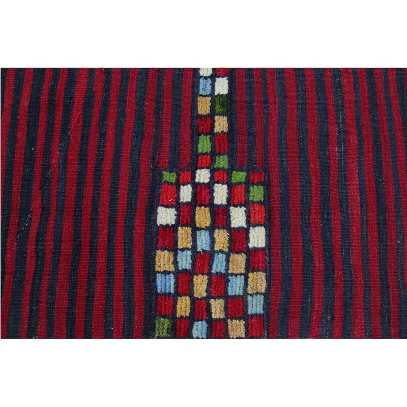 Handwoven Scandinavian Style Persian Kilim Area Rug - 4'2" * 5'8'' - 7