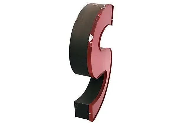 Large Sign Letter S - 3