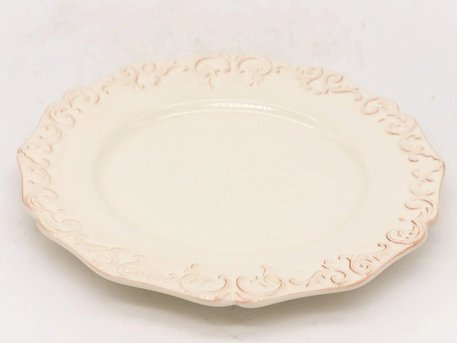 Anthropologie Stoneware Oval Dinner Plates, Set of 12, Portugal Circa 2007 - 5