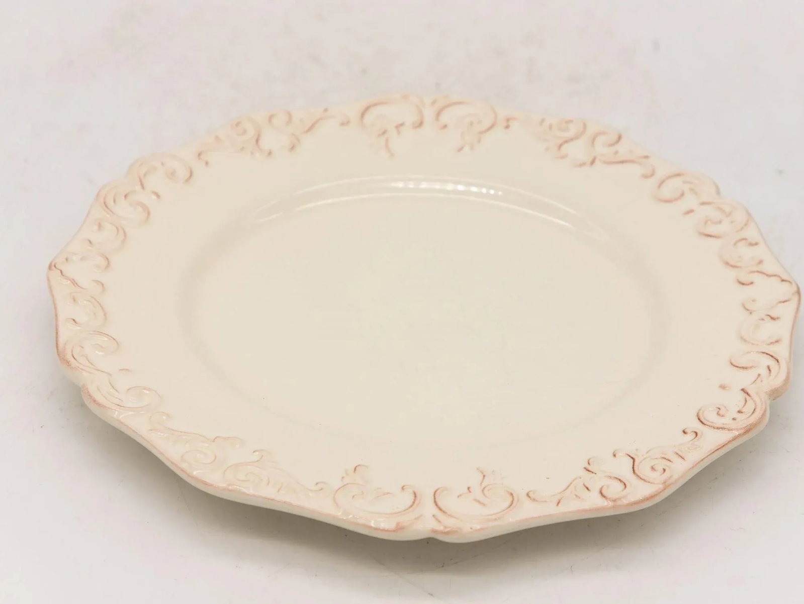 Anthropologie Stoneware Oval Dinner Plates, Set of 12, Portugal Circa 2007 - 6