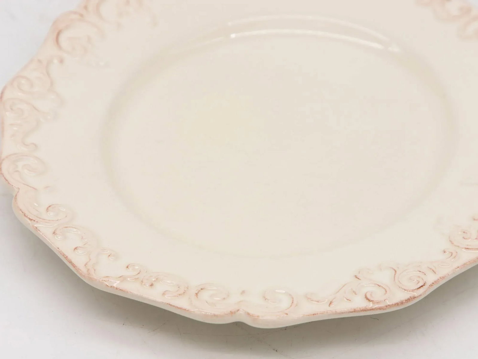 Anthropologie Stoneware Oval Dinner Plates, Set of 12, Portugal Circa 2007 - 9