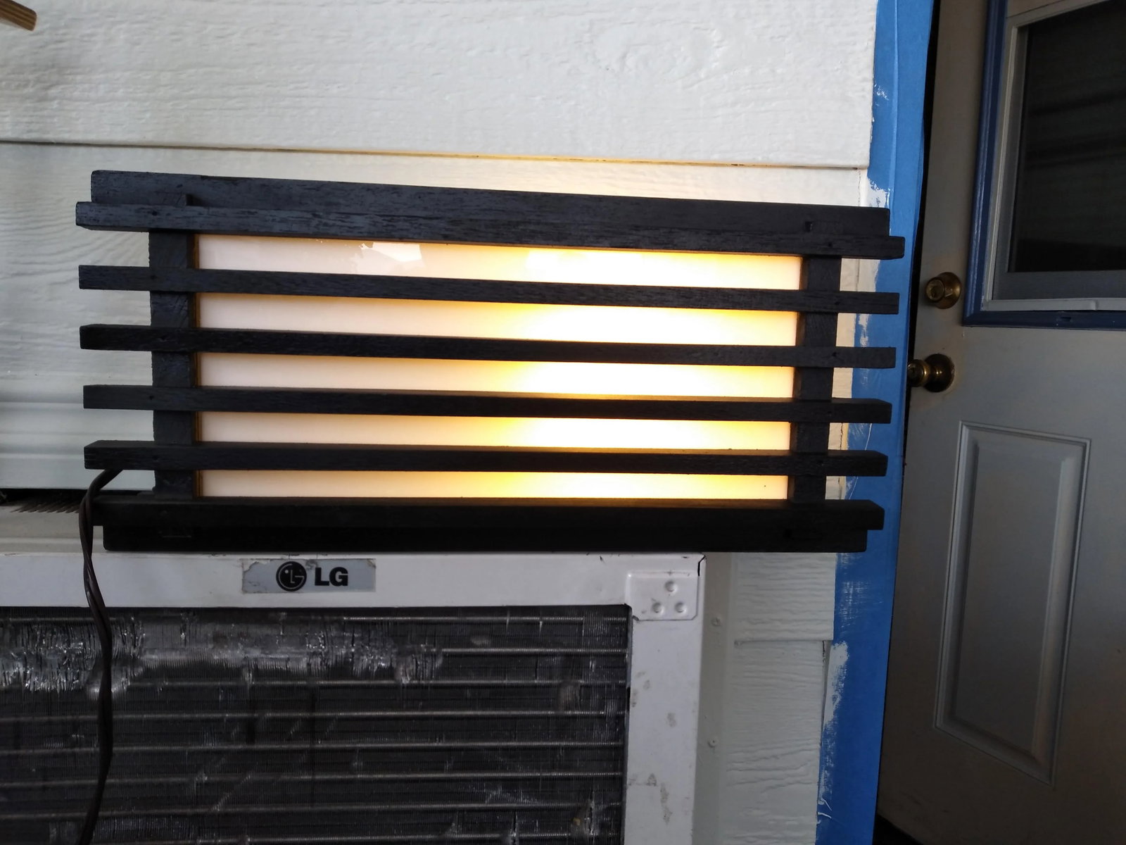 1970s Mid-Century Modern Wall / Ceiling Rectangular Light - 2