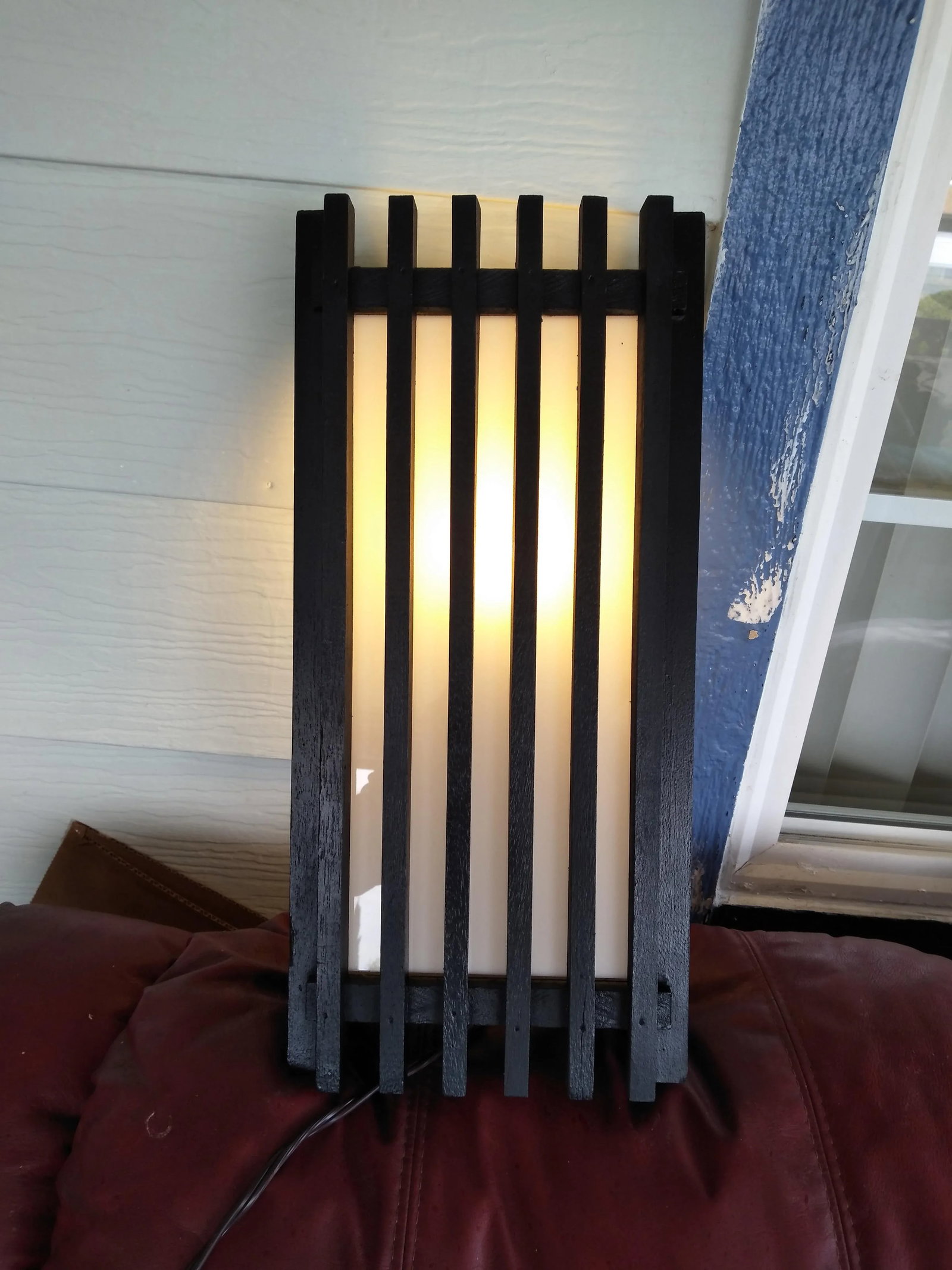 1970s Mid-Century Modern Wall / Ceiling Rectangular Light - 4