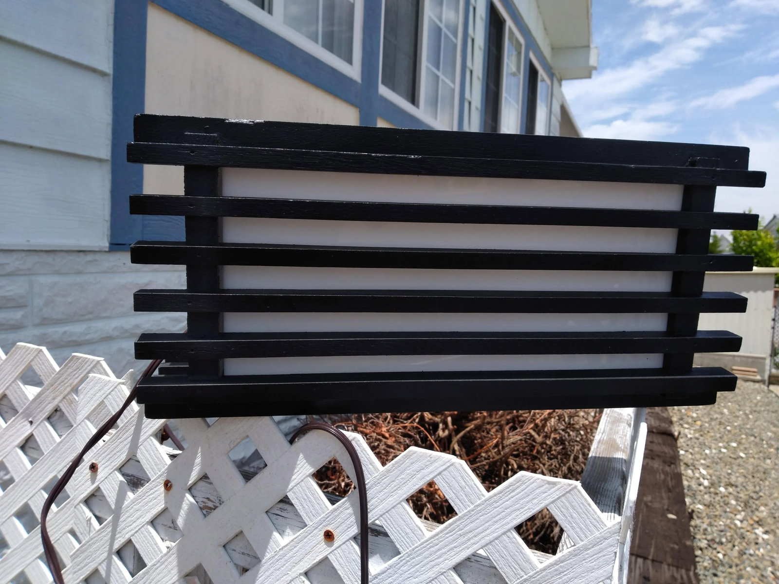 1970s Mid-Century Modern Wall / Ceiling Rectangular Light - 8