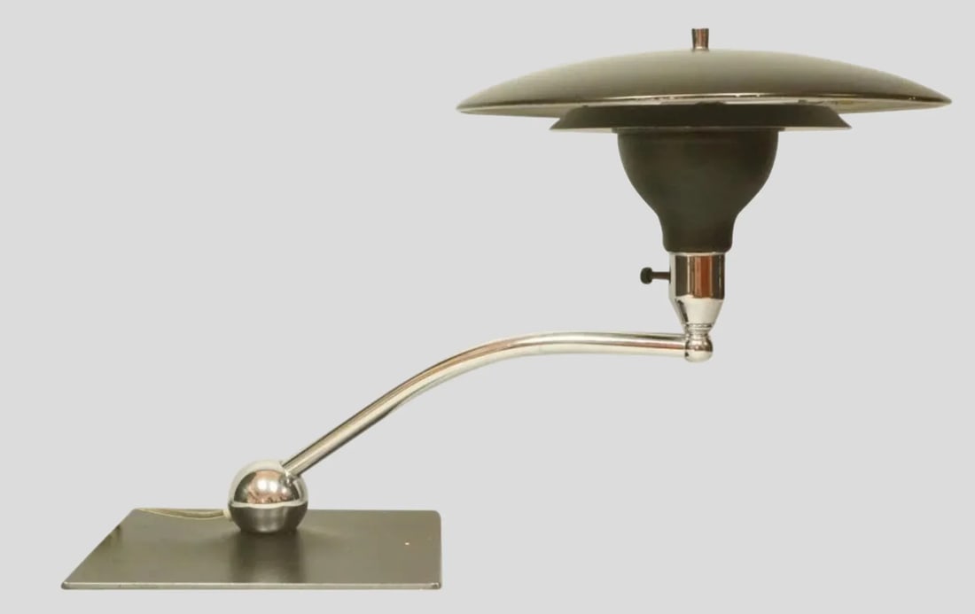 Mg Wheeler Sight Light Saucer Lamp - 7