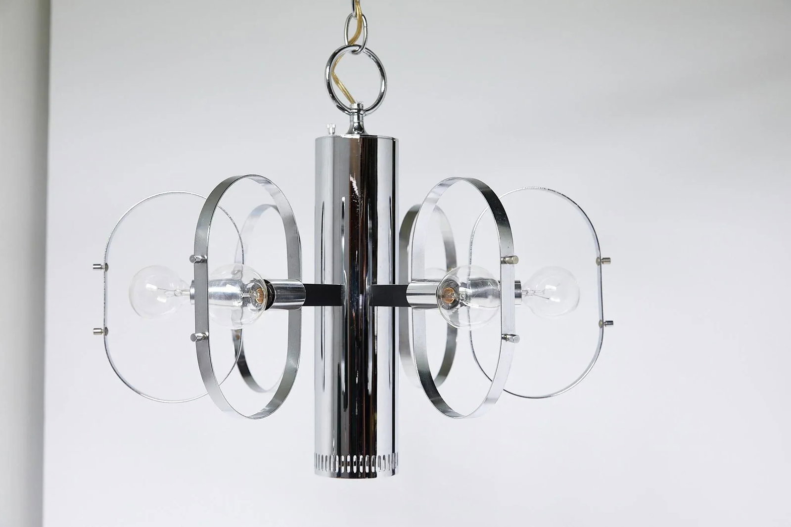 Mid-Century Modern 7-Light Chrome Fixture by Forecast Lighting - 10