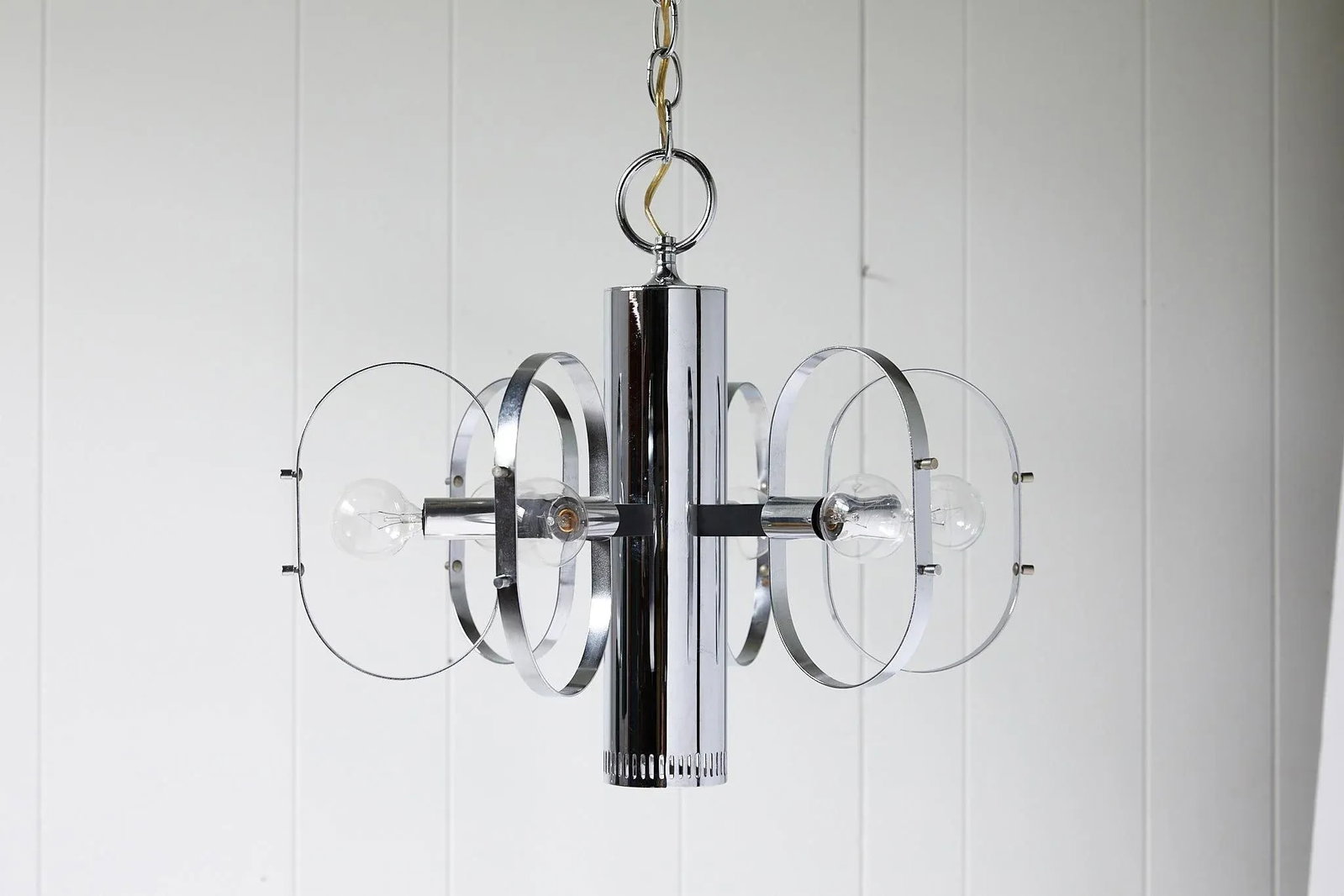 Mid-Century Modern 7-Light Chrome Fixture by Forecast Lighting - 11