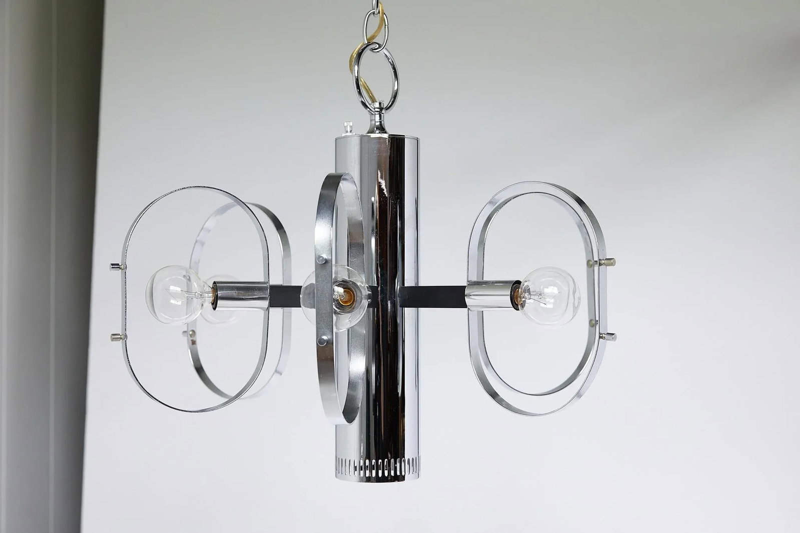 Mid-Century Modern 7-Light Chrome Fixture by Forecast Lighting - 12