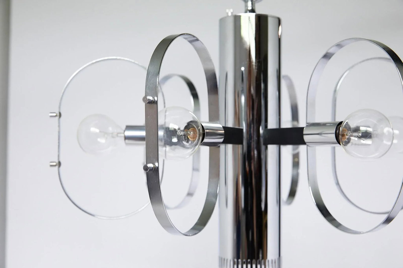 Mid-Century Modern 7-Light Chrome Fixture by Forecast Lighting - 8