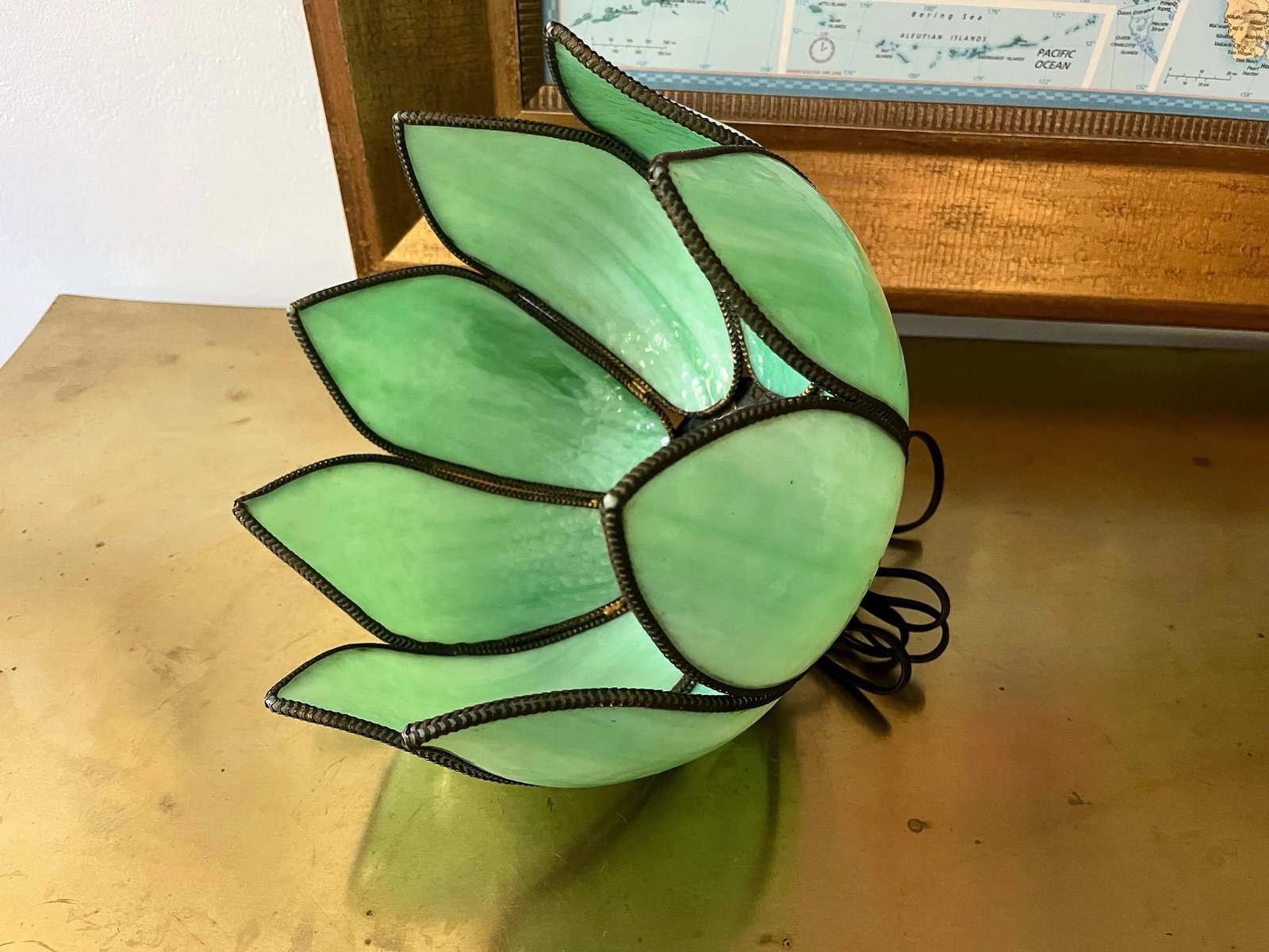 Mint Green Lotus Light, C1960 - 15