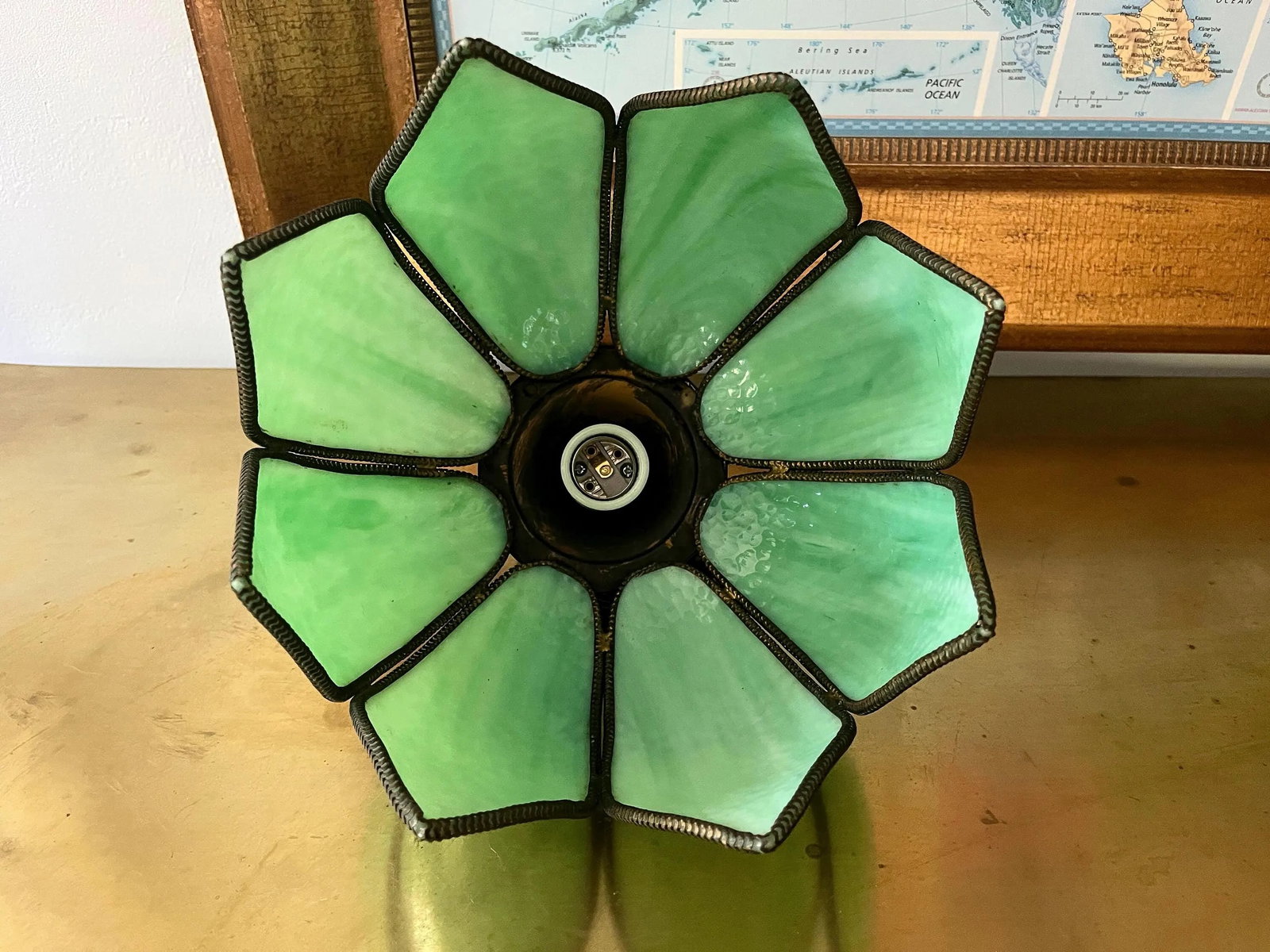 Mint Green Lotus Light, C1960 - 16
