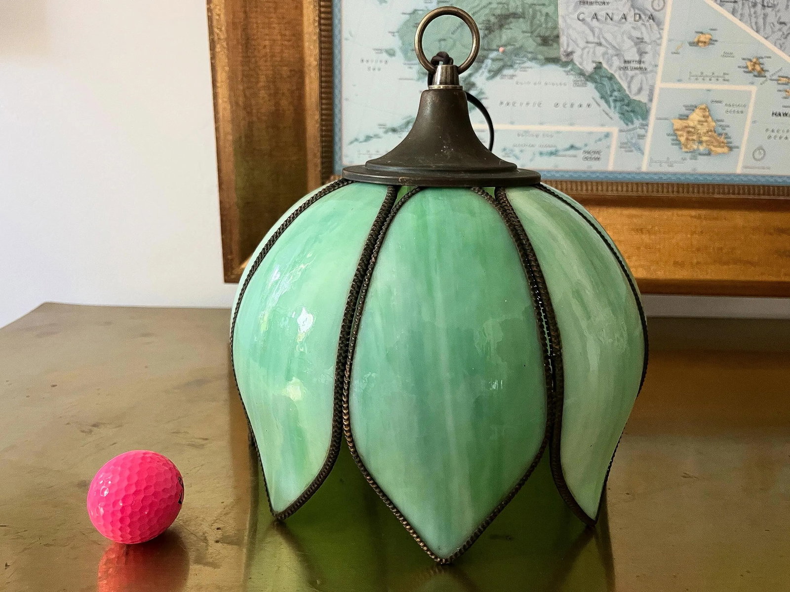 Mint Green Lotus Light, C1960 - 8