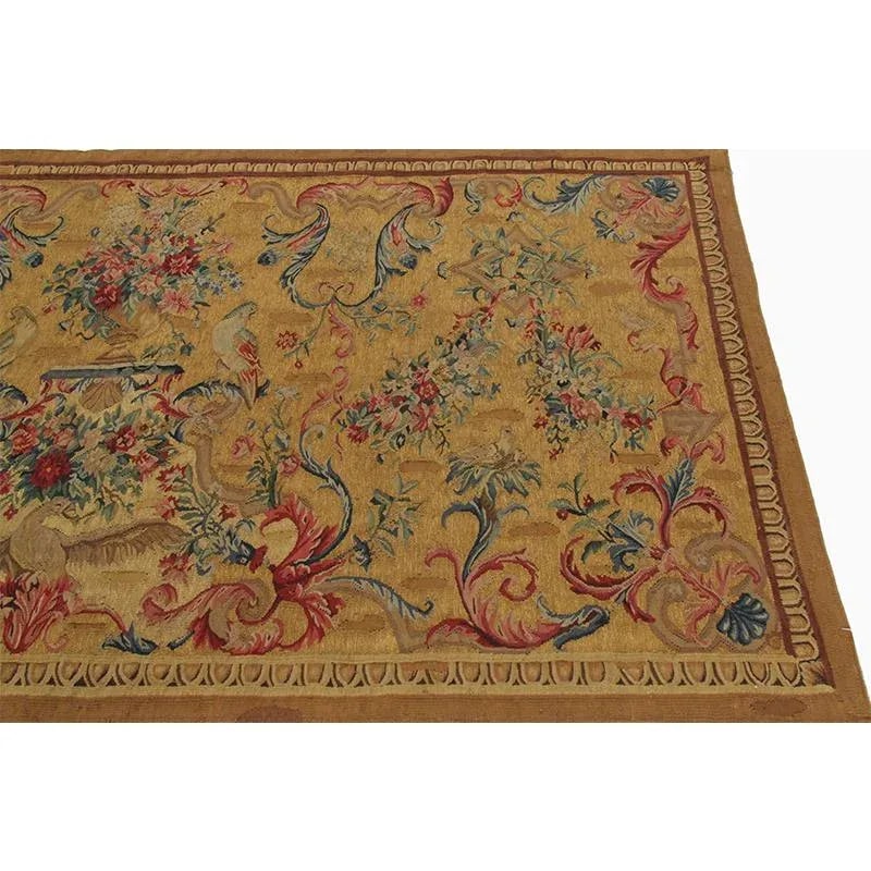 Birds & Floral Wall Square Tapestry - 4