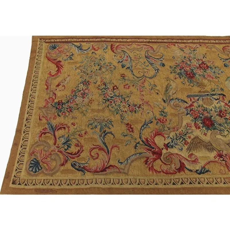 Birds & Floral Wall Square Tapestry - 8