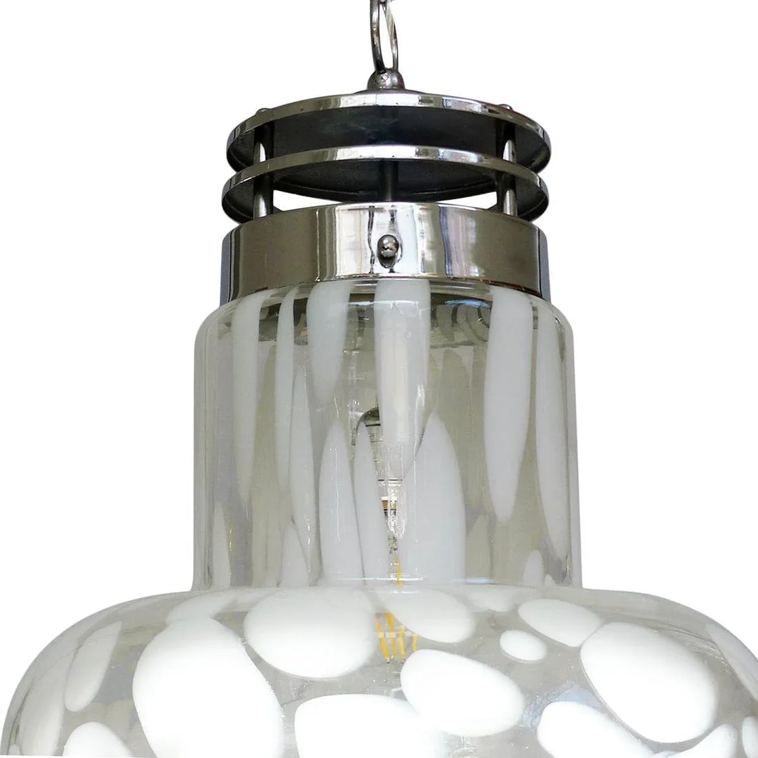 1970s Mid-Century Murano Glass Pendant Light - 3