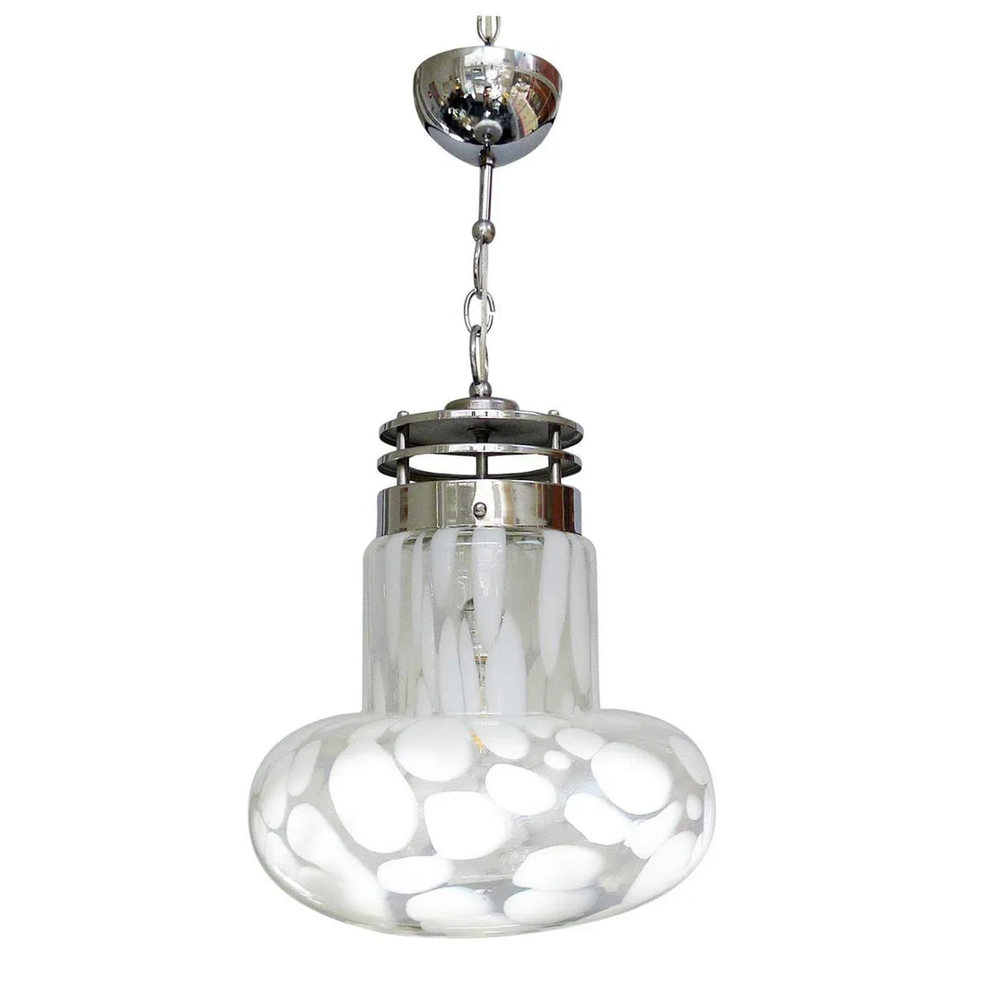 1970s Mid-Century Murano Glass Pendant Light - 4