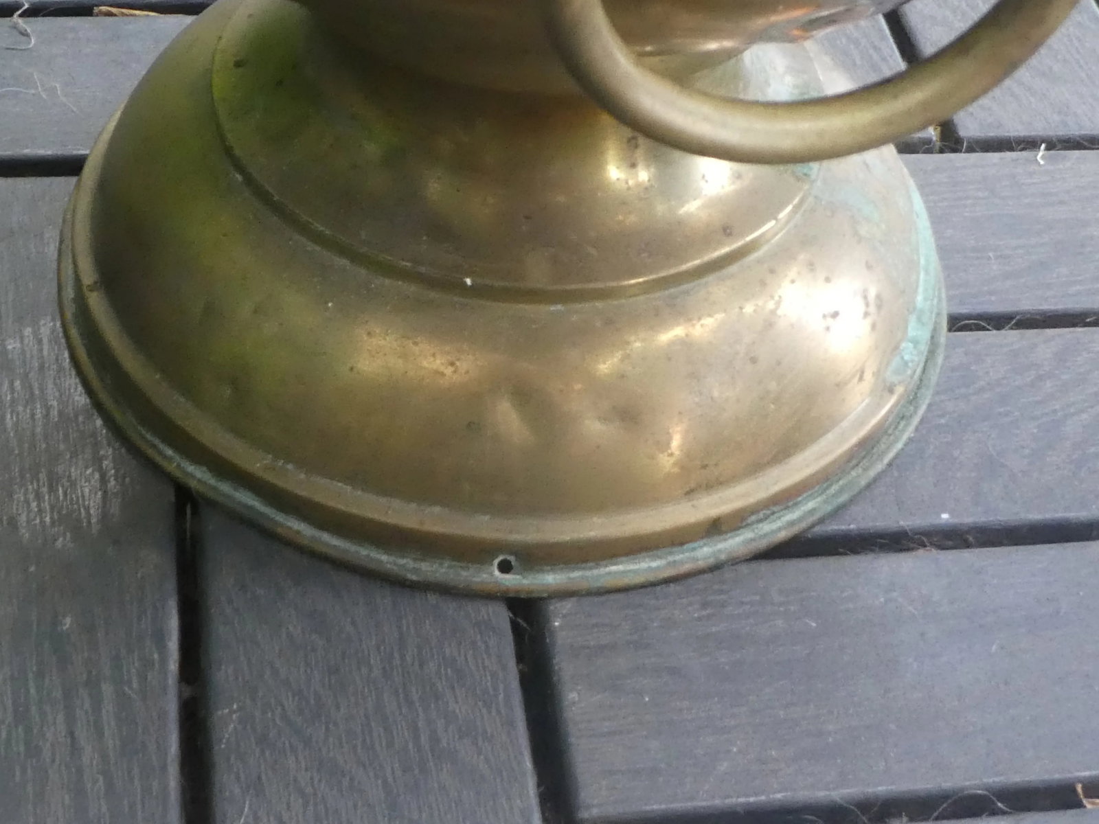 19th Century French Brass Planter With Lion's Heads - 8