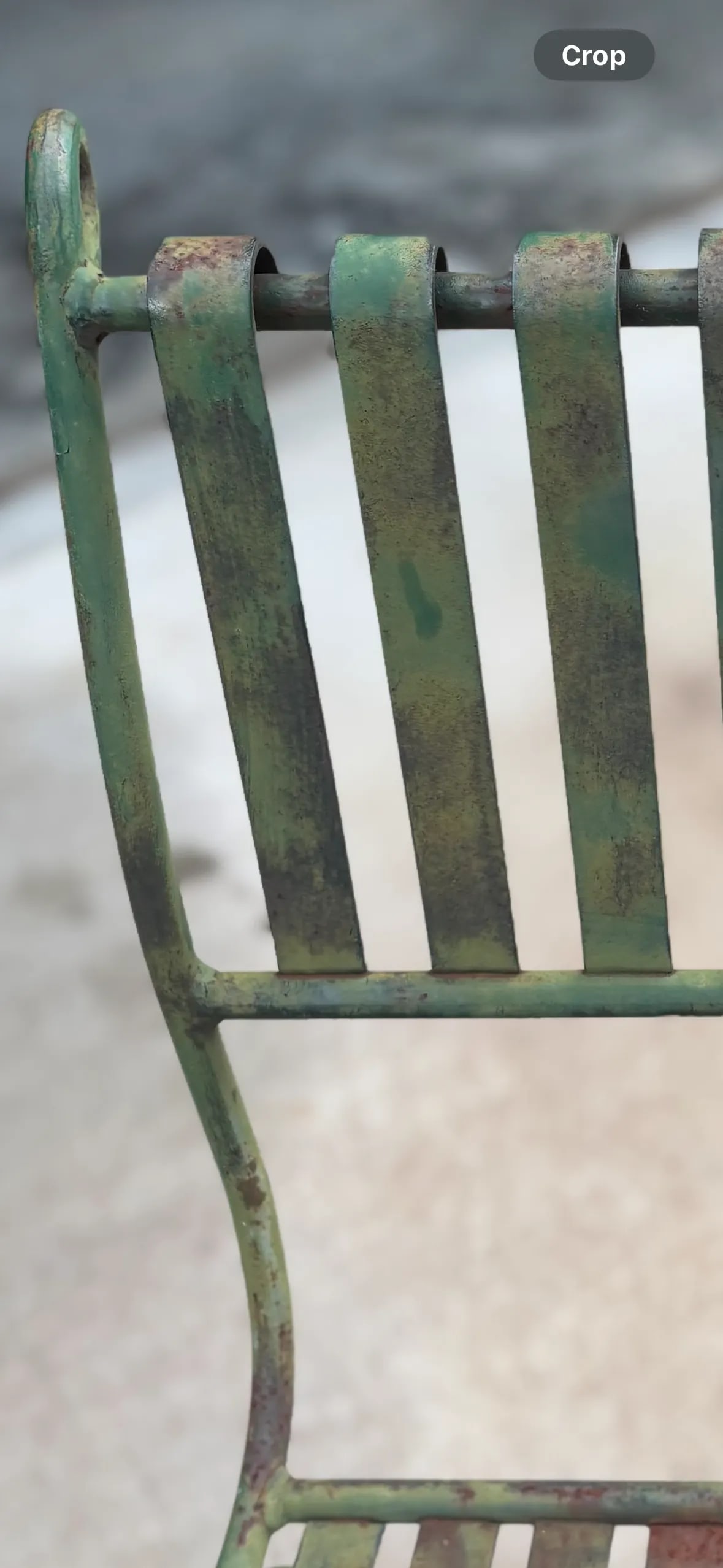 Rare 19th Century Antique French Wrought Iron Garden Chairs - A Pair - 3