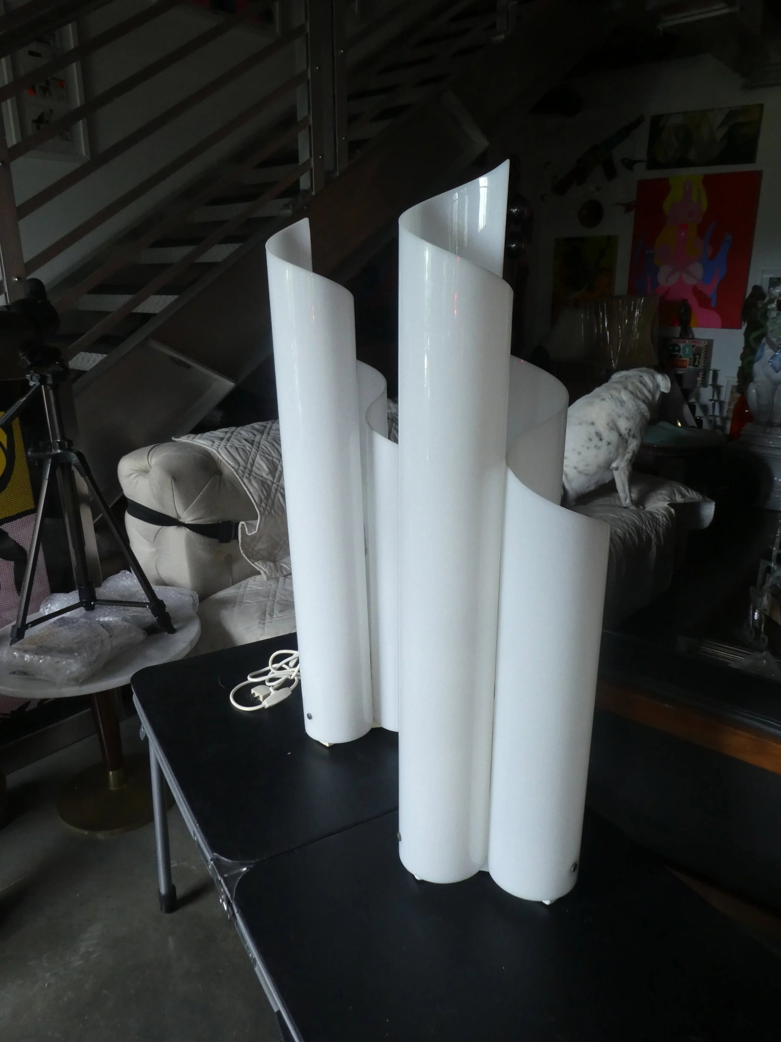 Pair of 1960's Artemide Chimera Lamps by Vico Magistrett - 4