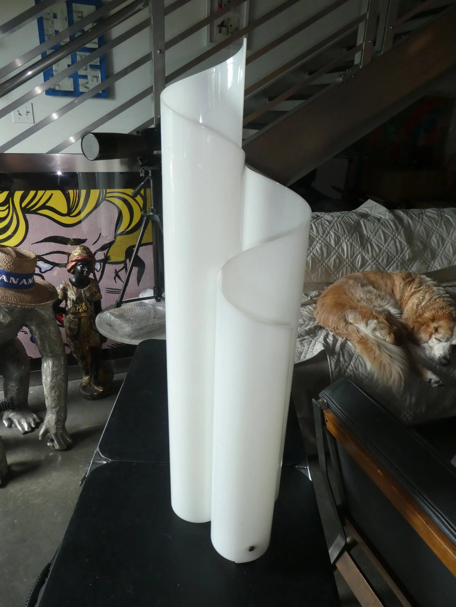 Pair of 1960's Artemide Chimera Lamps by Vico Magistrett - 5