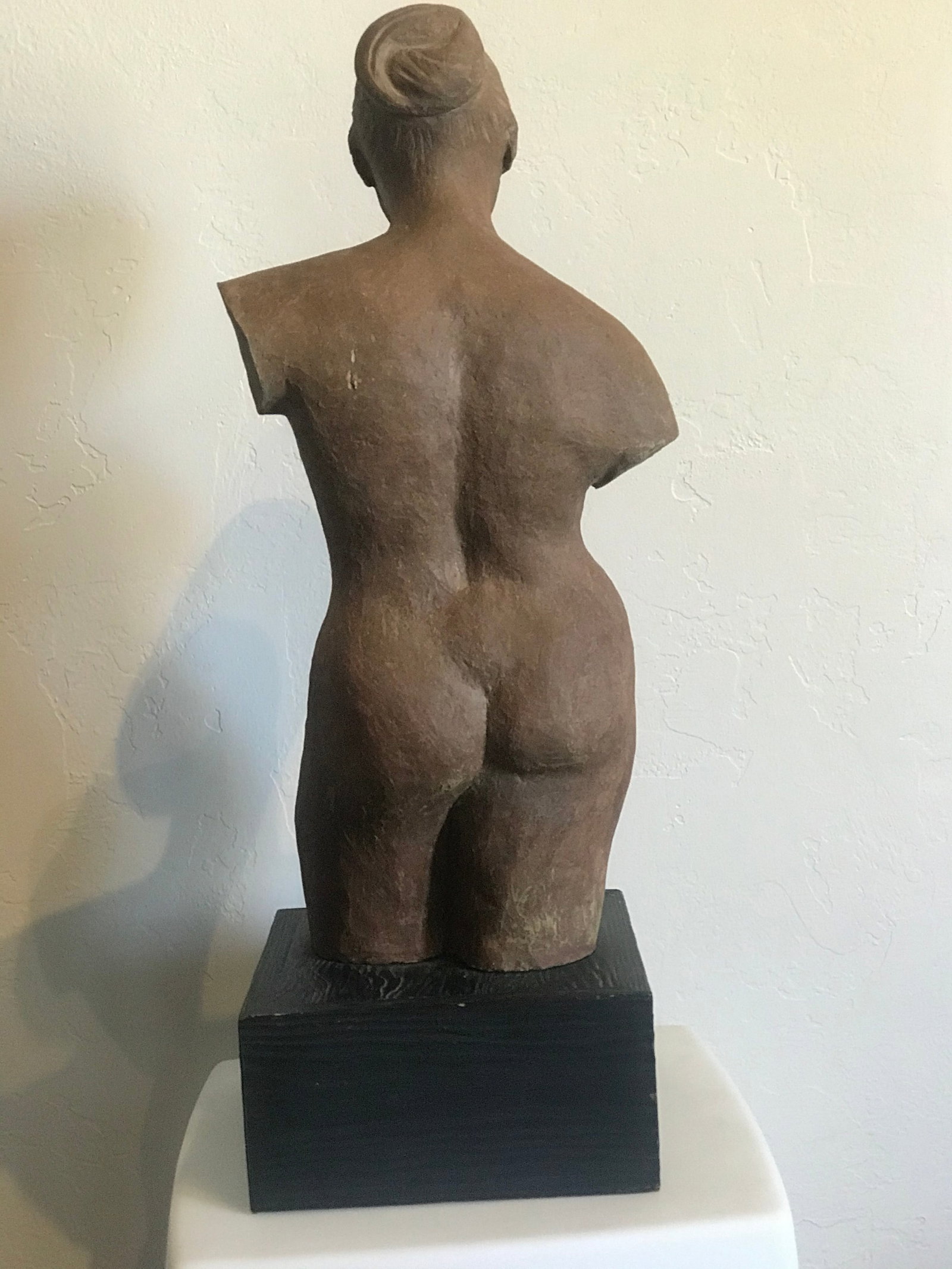 1970s Nude Woman Terracota Sculpture - 4
