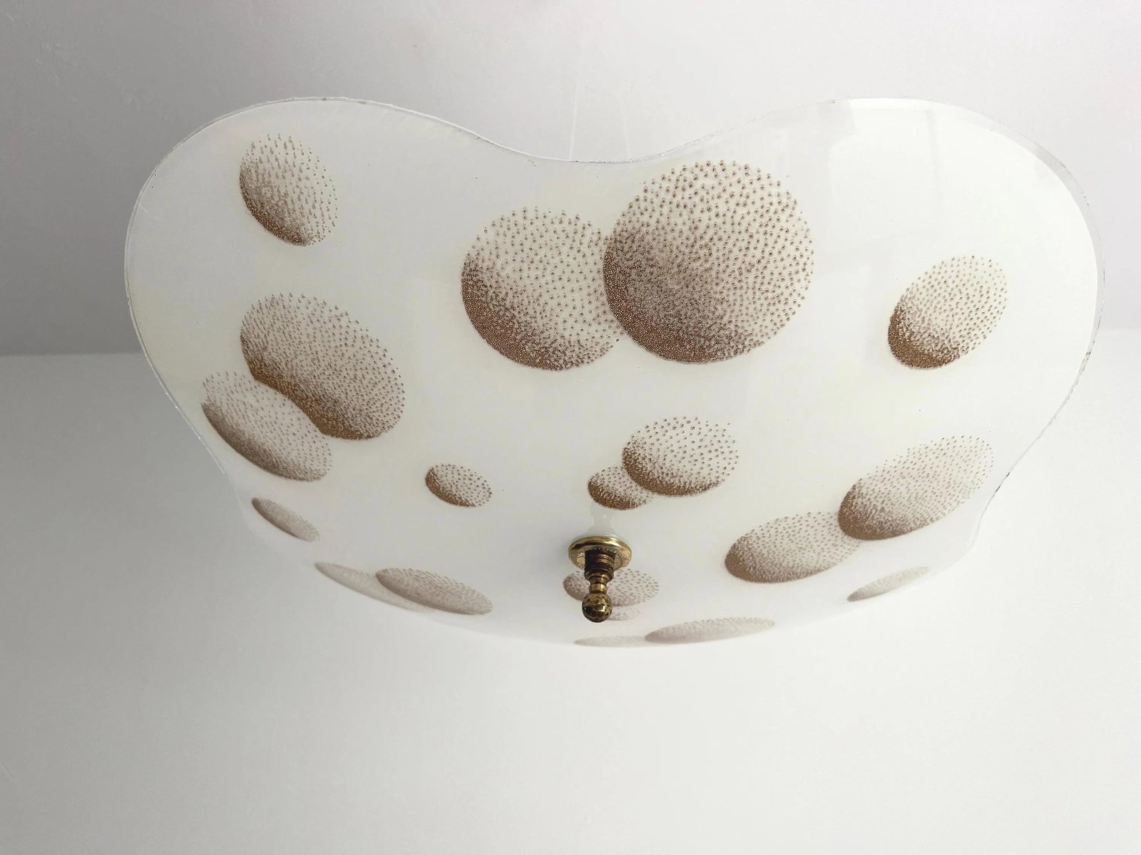 Modern Clover Moons Flush Light - 10
