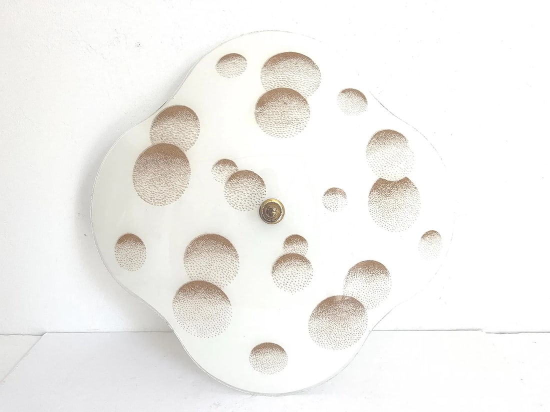 Modern Clover Moons Flush Light - 4