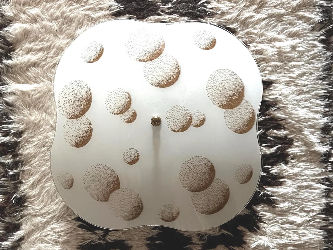 Modern Clover Moons Flush Light - 6