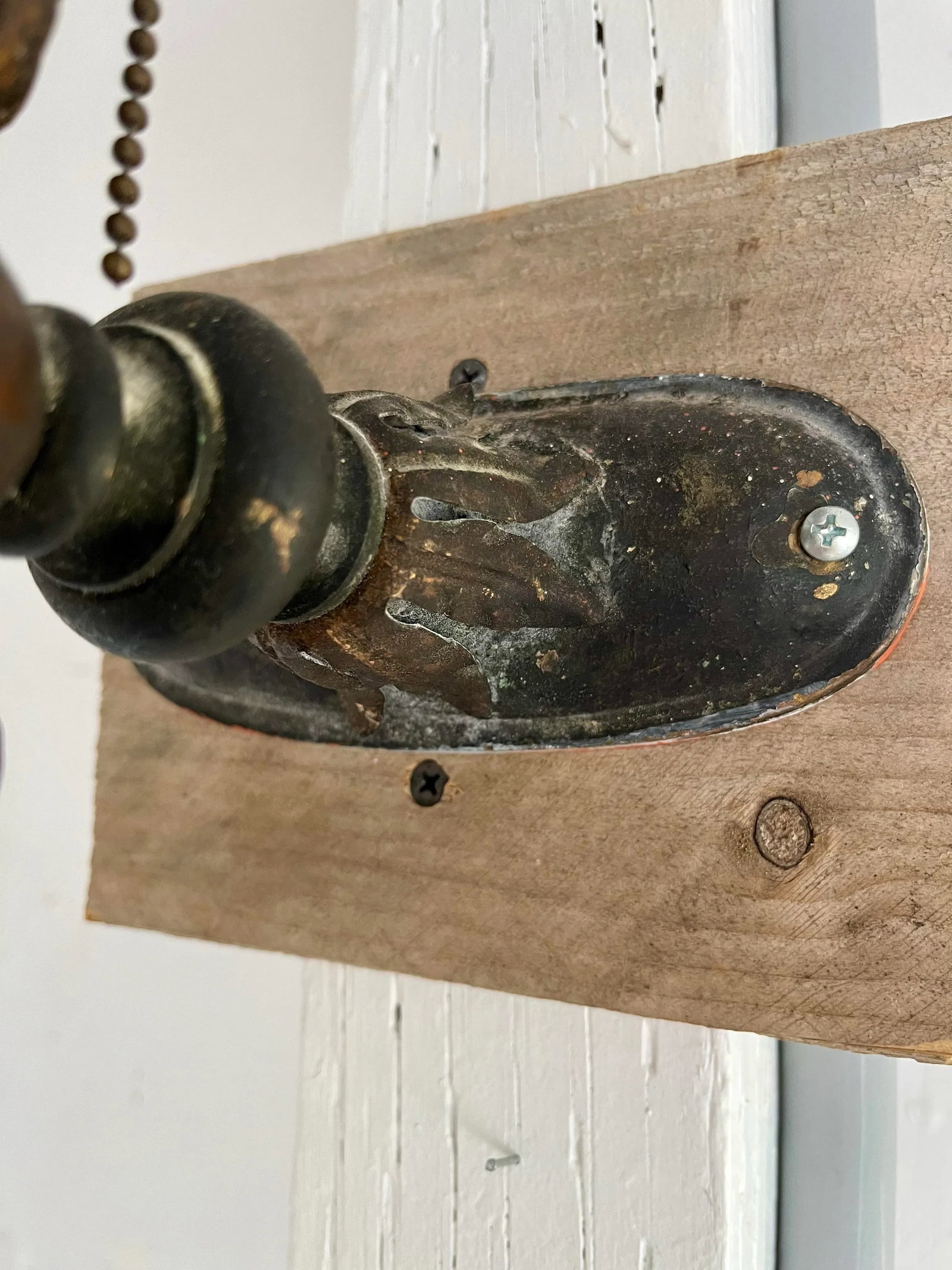 Antique French Torchere Sconce Pair - 5