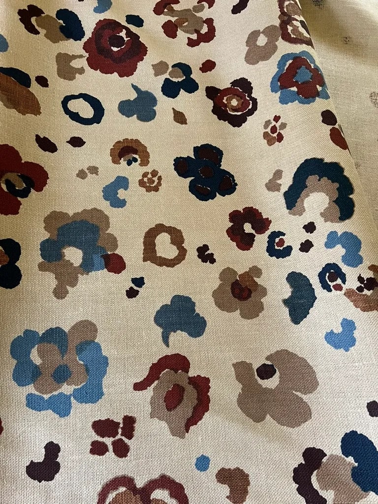 David Hicks "Ambrosia Rose" Linen for Lee Jofa Groundworks - 5 Yards (1 of 3)
