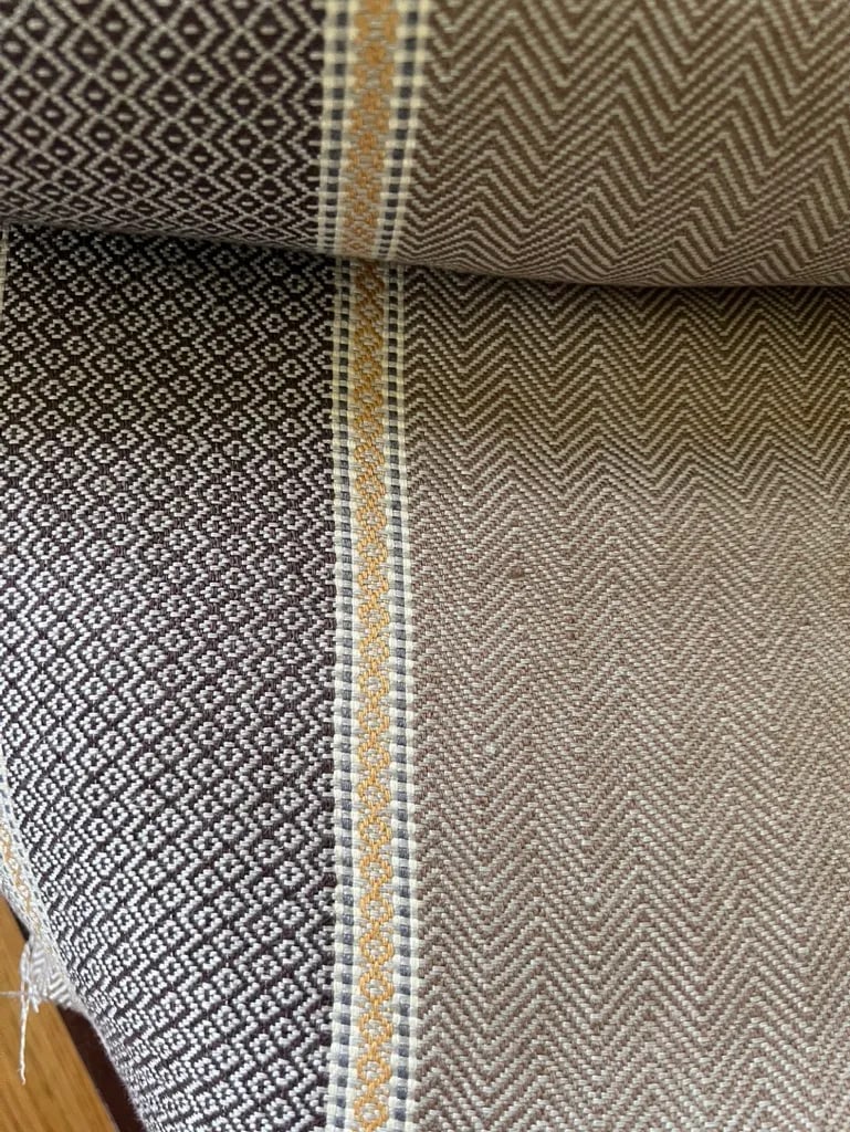 Rogers & Goffigon "Dalloway" Linen in Tudor Brown - 5 Yards - 3